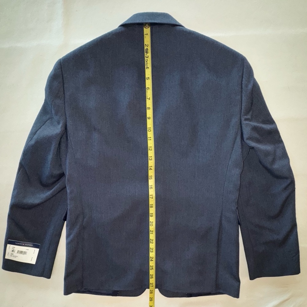 NWT TOMMY HILFIGER Blue Gibbs Blazer Jacket (S38) - Picture 10 of 17
